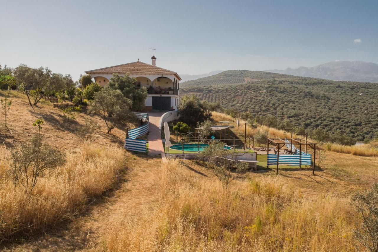 Finca Pil - Casa Rural Con Piscina Guest House Riogordo ภายนอก รูปภาพ