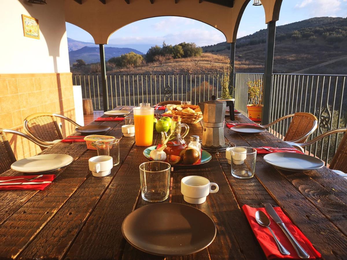 Finca Pil - Casa Rural Con Piscina Guest House Riogordo ภายนอก รูปภาพ